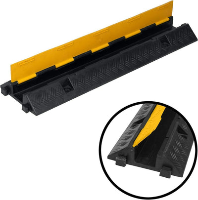 1 Kanal Kabelbrücke Schlauchbrücke mit extra grossen Kanal (70x50mm) Überfahrschutz Kabelkanal Brück