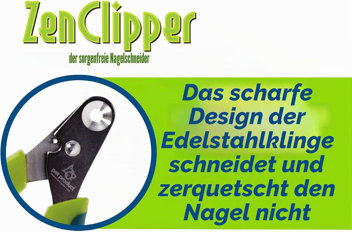 Zen Clipper eine revolutionäre Neue Pet Nail Clipper, die das Clip Nur die Spitze des Nail. Gelb 2.5