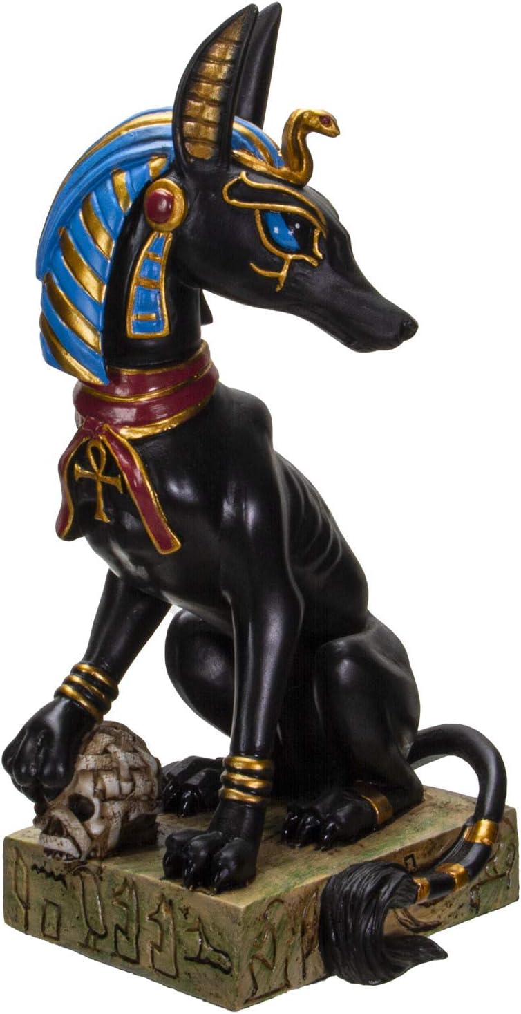 Anubis Figur von Stanley Morrison - Schakal Gott Ägypten Statue Deko