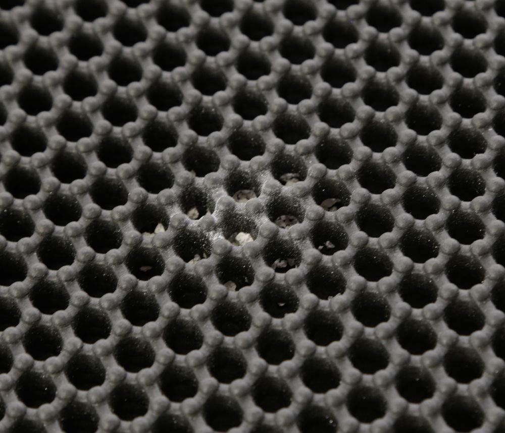 Kerbl Katzentoilettenvorleger mit Siebfunktion (Teppich für Katzenklo, aus weichem Eva Material, ger
