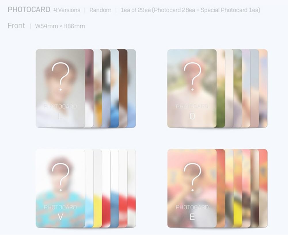 BTS Love Yourself Her (L Version) Album Bangtan Boys CD+Poster+Photobook+Photocard+Mini Book+Sticker
