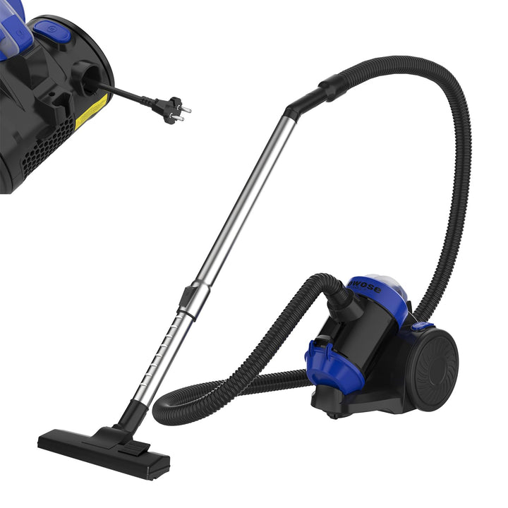EFAN 1000W Beutelloser Staubsauger ohne Beutel für Cat and Dog Tierhaare, Leistungsstarker Zylinders