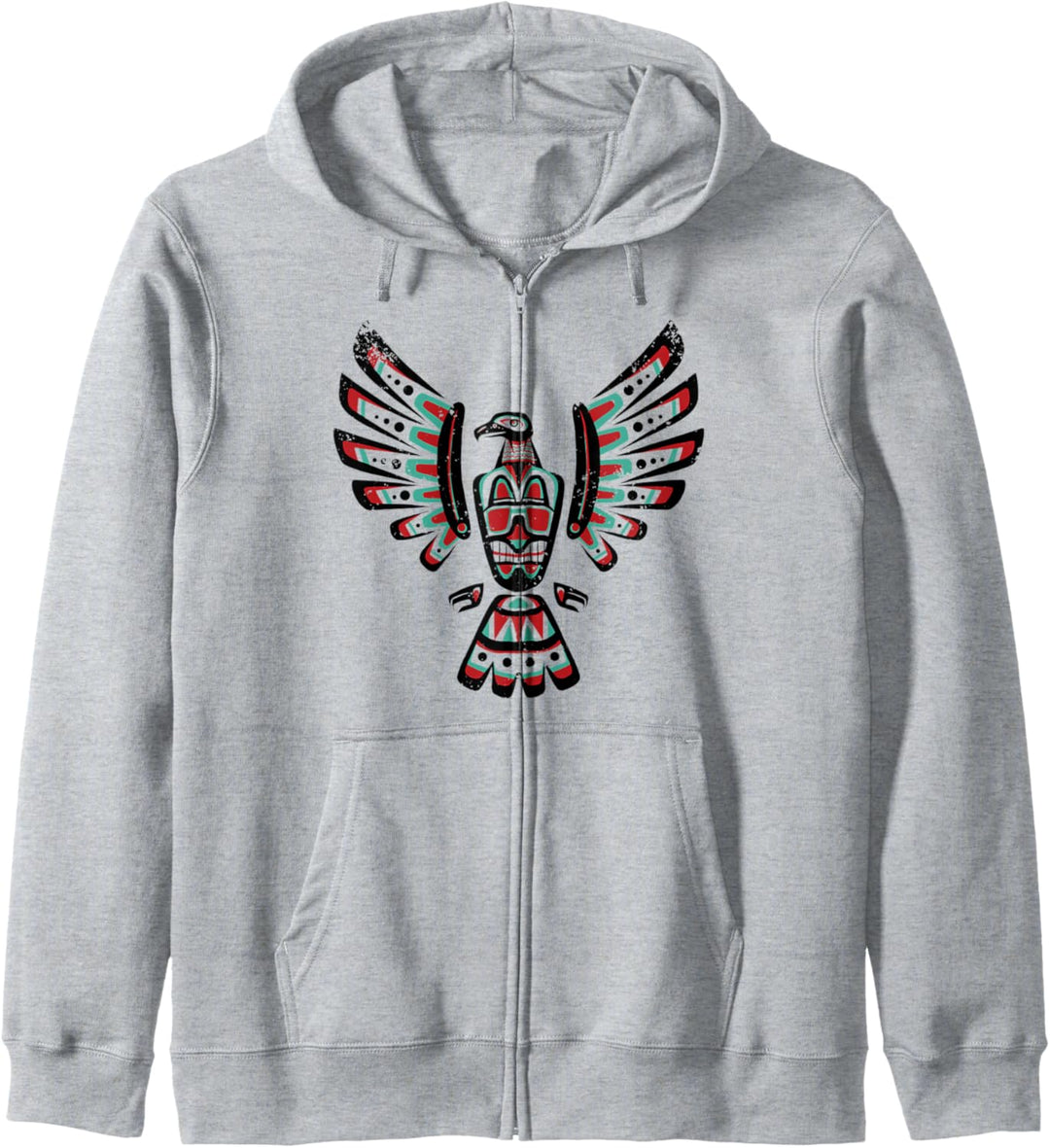 Indianer Falke Astrologisches Zeichen Indian Zodiac Kapuzenjacke