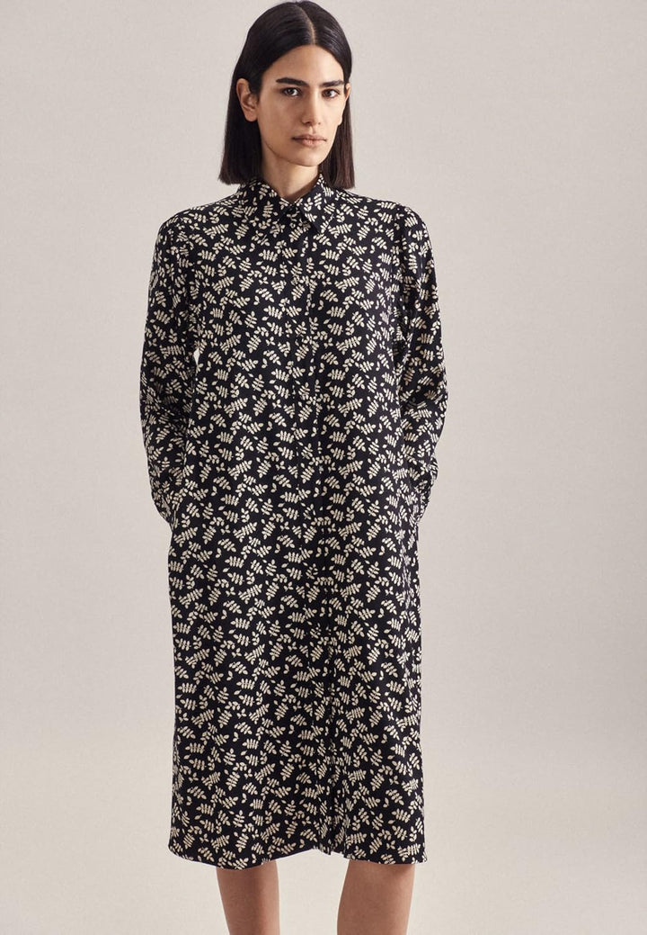 Seidensticker Damen Kleid 40 Schwarz, 40 Schwarz