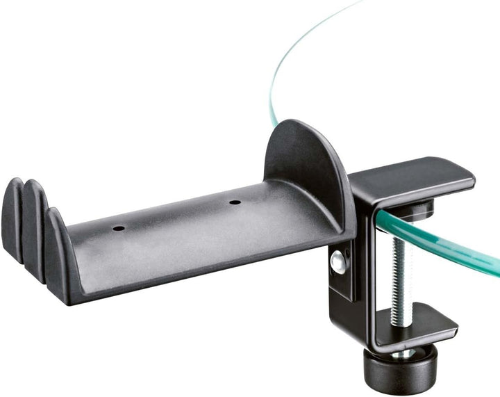 K&M 16090 Kopfhörerhalter + KEEPDRUM Kopfhörerverlängerungskabel 3m