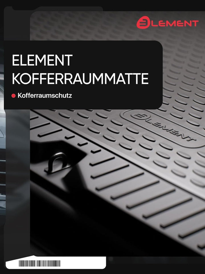 Element Passform Antirutsch Kofferraummatte Kofferraumwanne passend für BMW 2er Active Tourer (F45)
