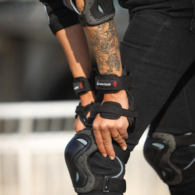 Rollerblade Unisex – Erwachsene Skate Gear 3 Beschützer S Schwarz, S Schwarz