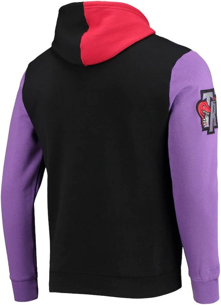 Mitchell & Ness Toronto Raptors Color Blocked NBA Fleece Hoodie, S