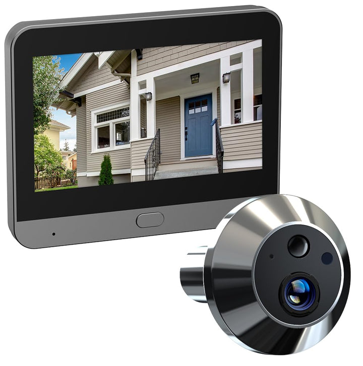 TKSTAR Türspion Überwachungs-Kamera Funk WLAN WiFi Handyübertragung mit APP Handy Aufzeichnung + Bew