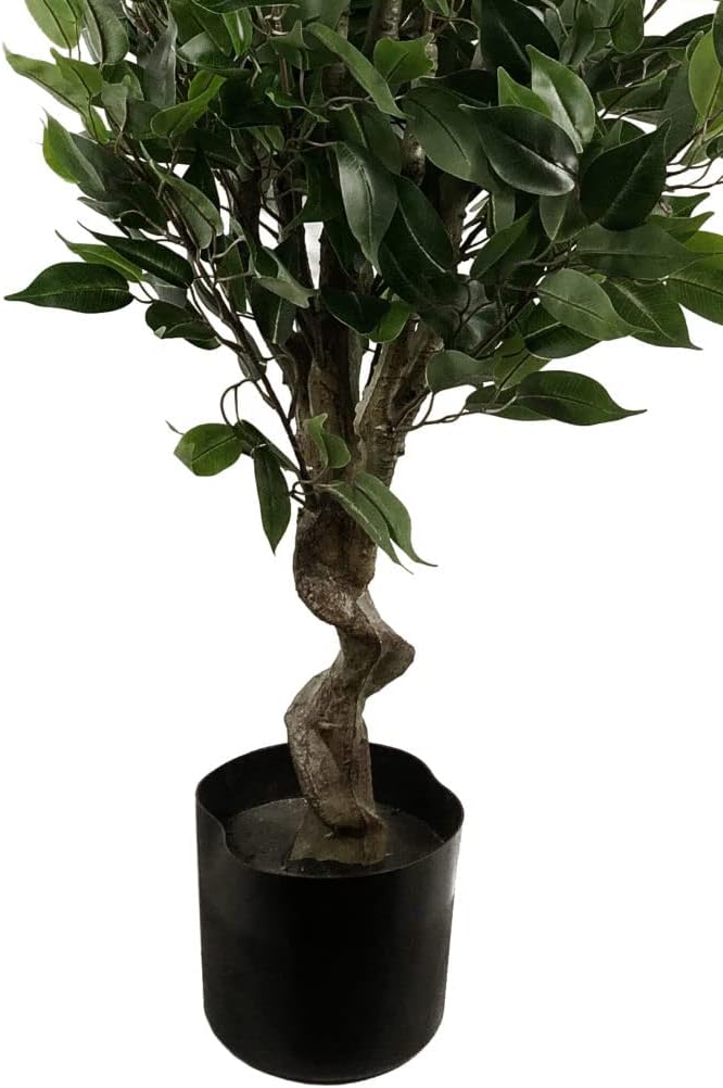 Leaf Künstlicher Ficusbaum, 110 cm, Evergreen ficus, LEAF-7371 110 cm Evergreen Ficus, 110 cm Evergr