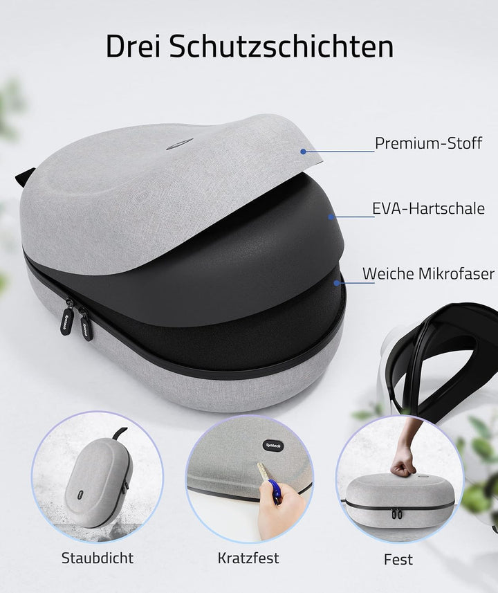 Syntech Gross Tragetasche Kompatibel mit Oculus/Meta Quest 3, Quest2/Pro Zubehör PICO4 VR Headset mi