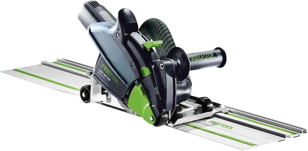 Festool Absaughaube DCC-AG 125 (mit Innensechskantschlüssel, Stirnlochschlüssel, Spannflansch)