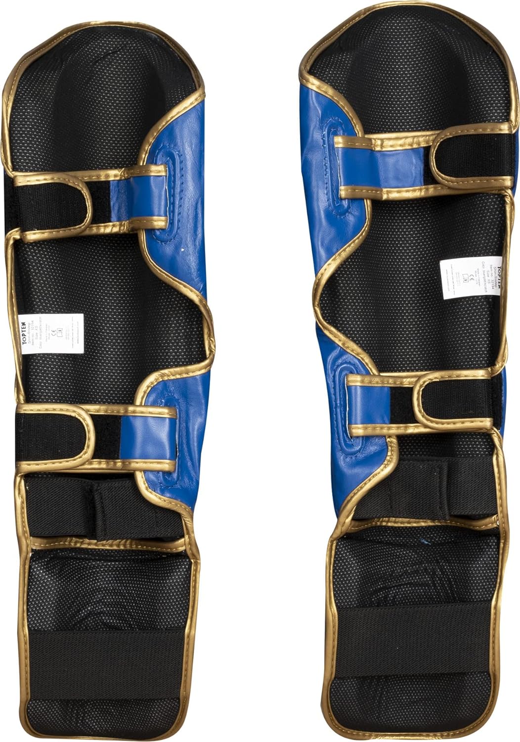 TopTen Schienbeinschutz „Star Light“ Blau - Gold XL, Blau - Gold XL