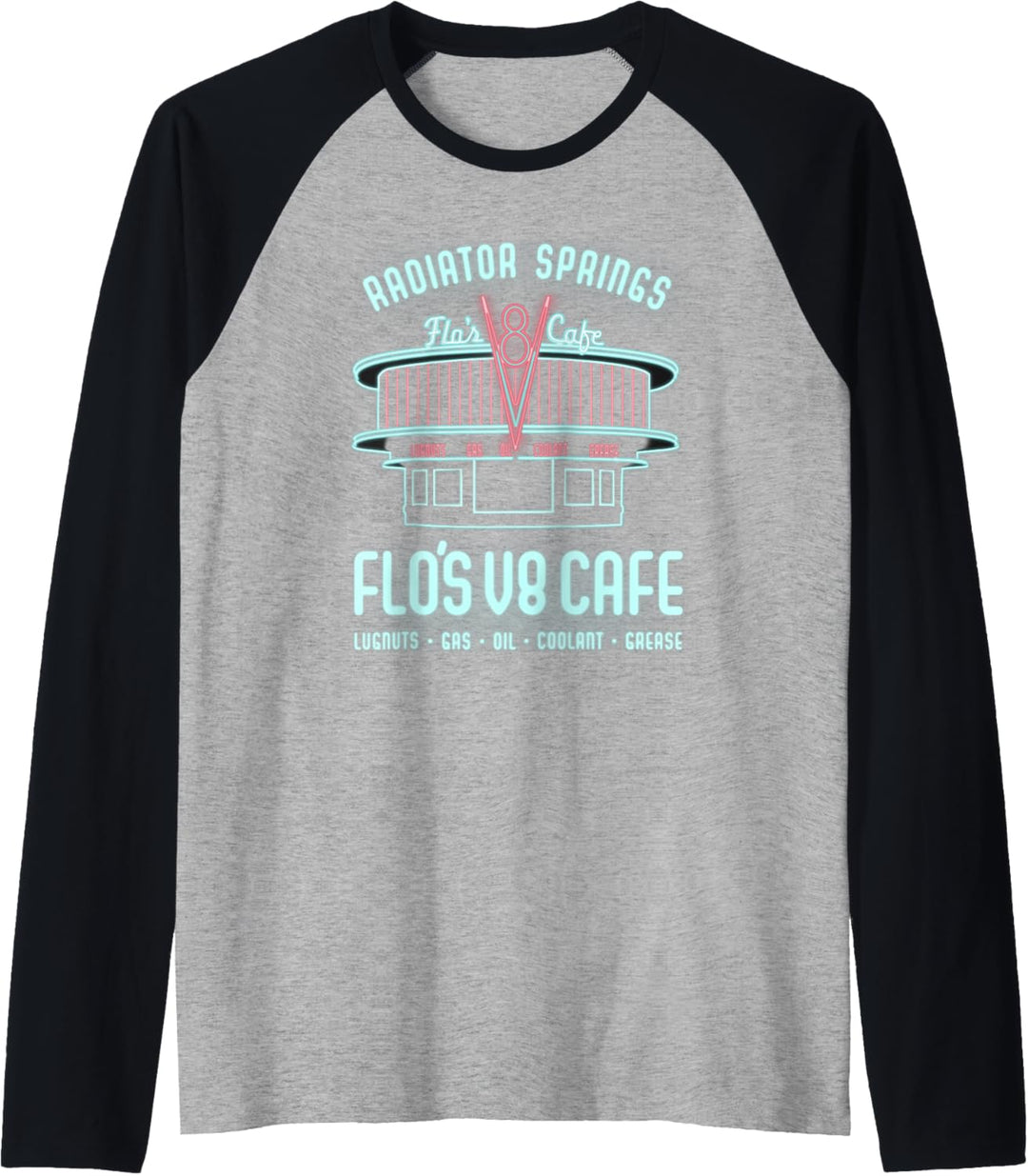 Disney Pixar Cars Flo's V8 Cafe Poster Raglan
