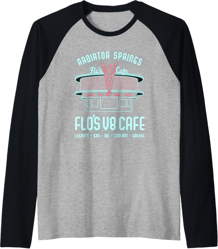 Disney Pixar Cars Flo's V8 Cafe Poster Raglan