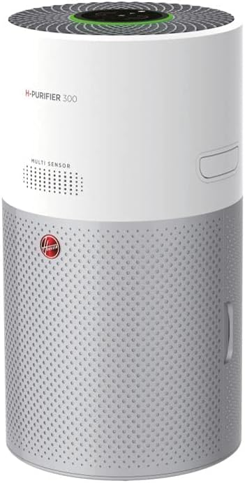 Hoover H-PURIFIER 300 Luftreiniger, 3-fach Filter inkl. HEPA 13, entfernt bis zu 99,97% der Allergen