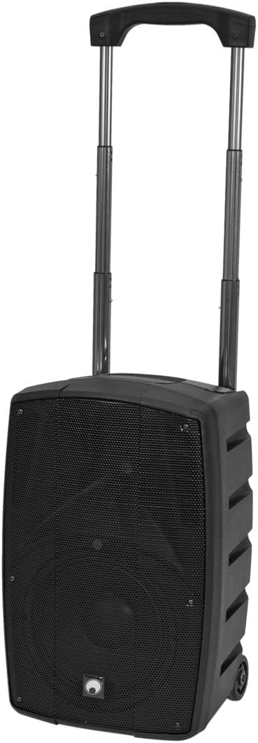 OMNITRONIC WAMS-10BT2 MK2 Drahtlos-PA-System | Mobiles 10"-PA-System mit Akkubetrieb, Audioplayer, B