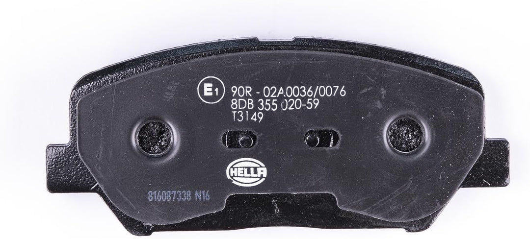HELLA PAGID 8DB 355 020-591 Bremsbelagsatz - T3149 - Dicke/Stärke: 17.3mm - Bremssystem: Sumitomo -