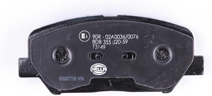 HELLA PAGID 8DB 355 020-591 Bremsbelagsatz - T3149 - Dicke/Stärke: 17.3mm - Bremssystem: Sumitomo -