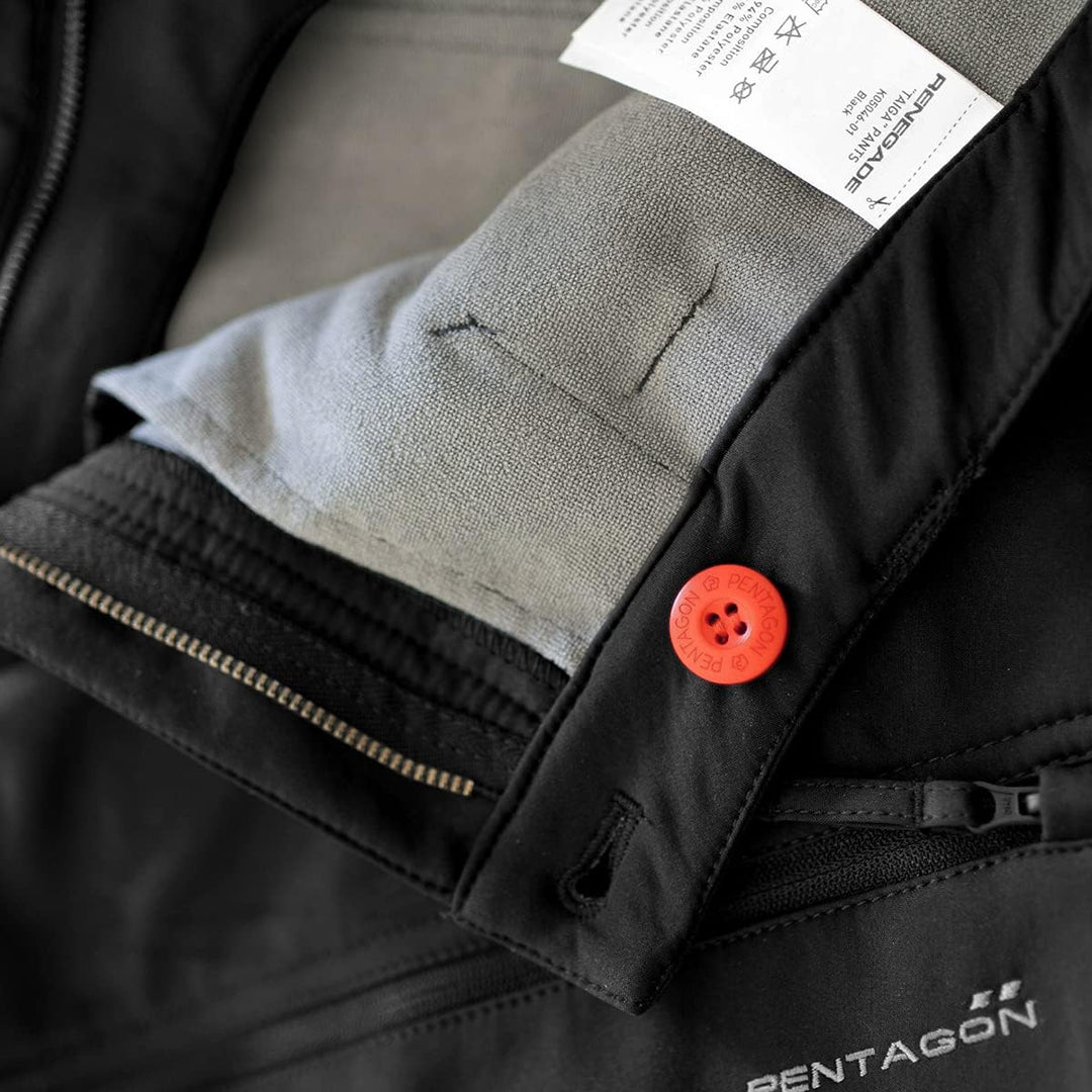 Pentagon Renegade Taiga Softshellhose 33W / 32L Schwarz, 33W / 32L Schwarz
