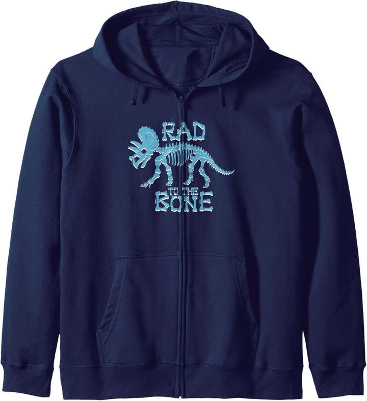 Rad zum Knochen. Kapuzenjacke