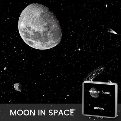 Realistische Scheiben Moon - Discs für POCOCO Galaxy Lite Star Projector Home Planetarium, 5k Ultra