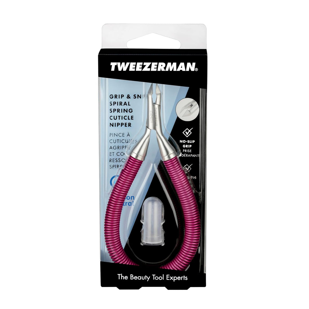 Tweezerman Nagelhautzange Grip and Snip, mit Spiralfeder