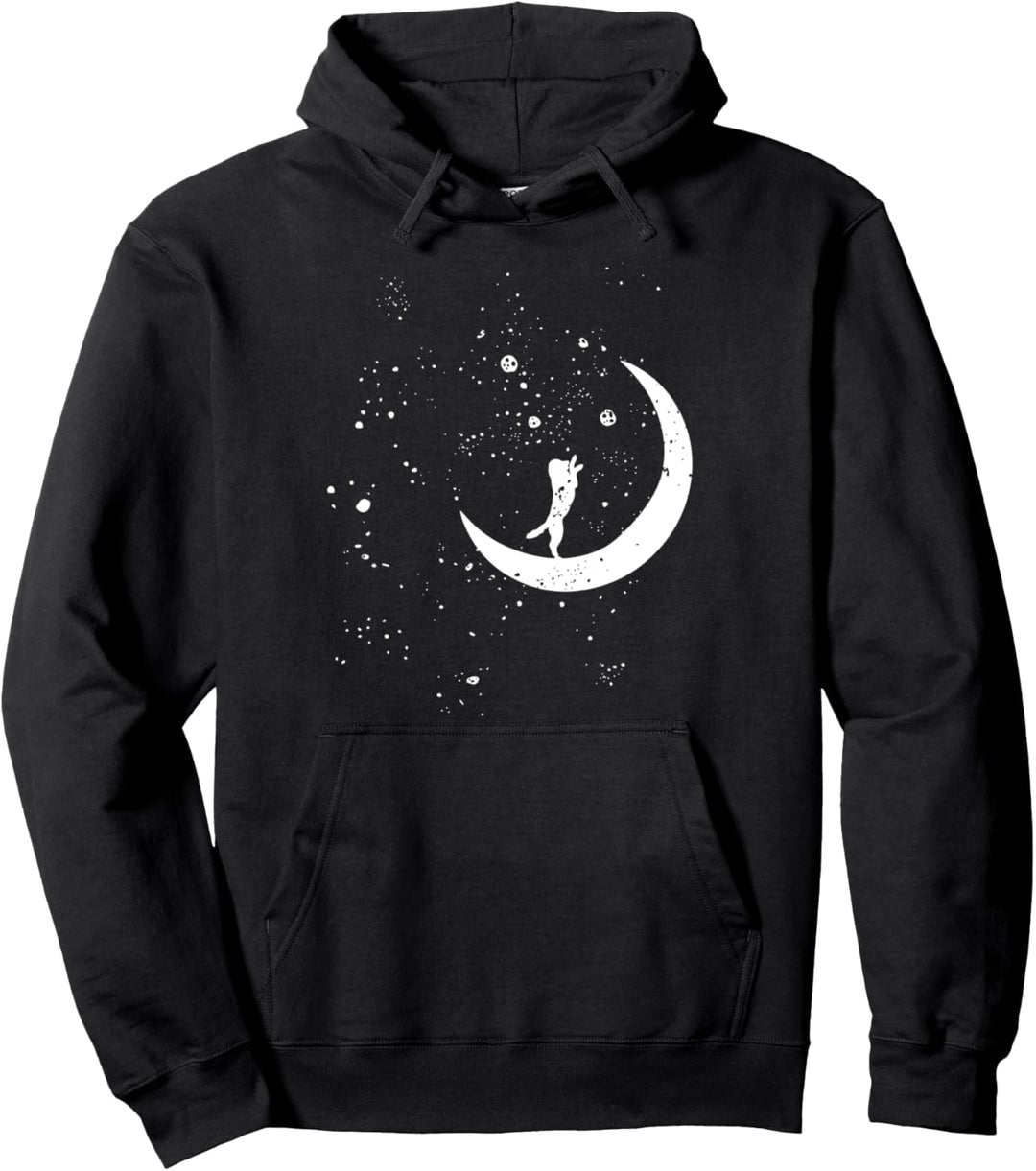 Hund Bettelt Auf Dem Mond - Liebe Hund Zum Mond Pullover Hoodie