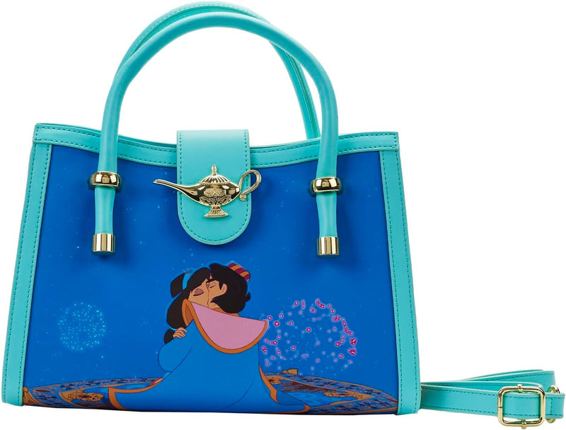 Loungefly Disney Aladdin Jasmin Prinzessin Szenen Umhängetasche, Multicolored