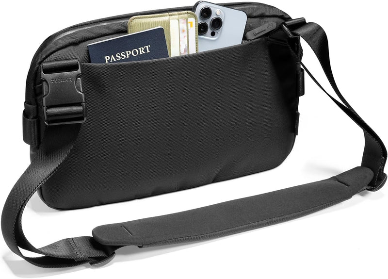 tomtoc Schultertasche für 2024 11-Zoll iPad Pro M4, 11 Zoll iPad Air M2, 7 Liter Herren Umhängetasch