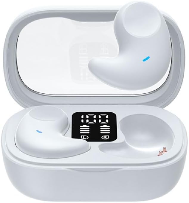 Bluetooth Kopfhörer,Sleep Earbuds,Bluetooth 5.4 Ohrhörer zum Schlafen mit passiver Geräuschmaskierun