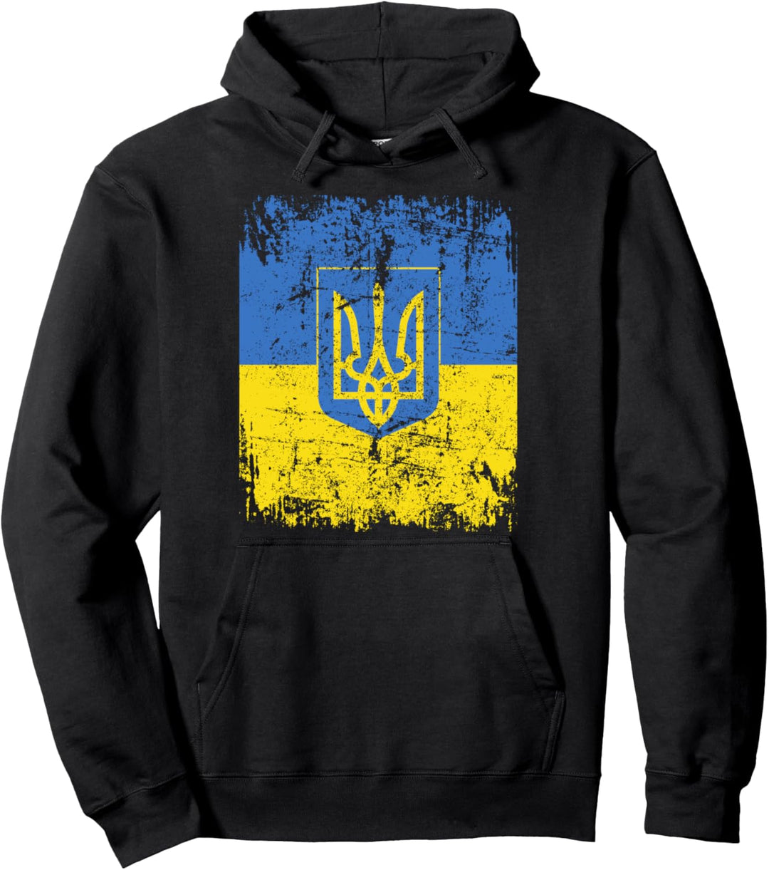 UKRAINE Flagge | Damen Herren Kinder UKRAINE Pullover Hoodie