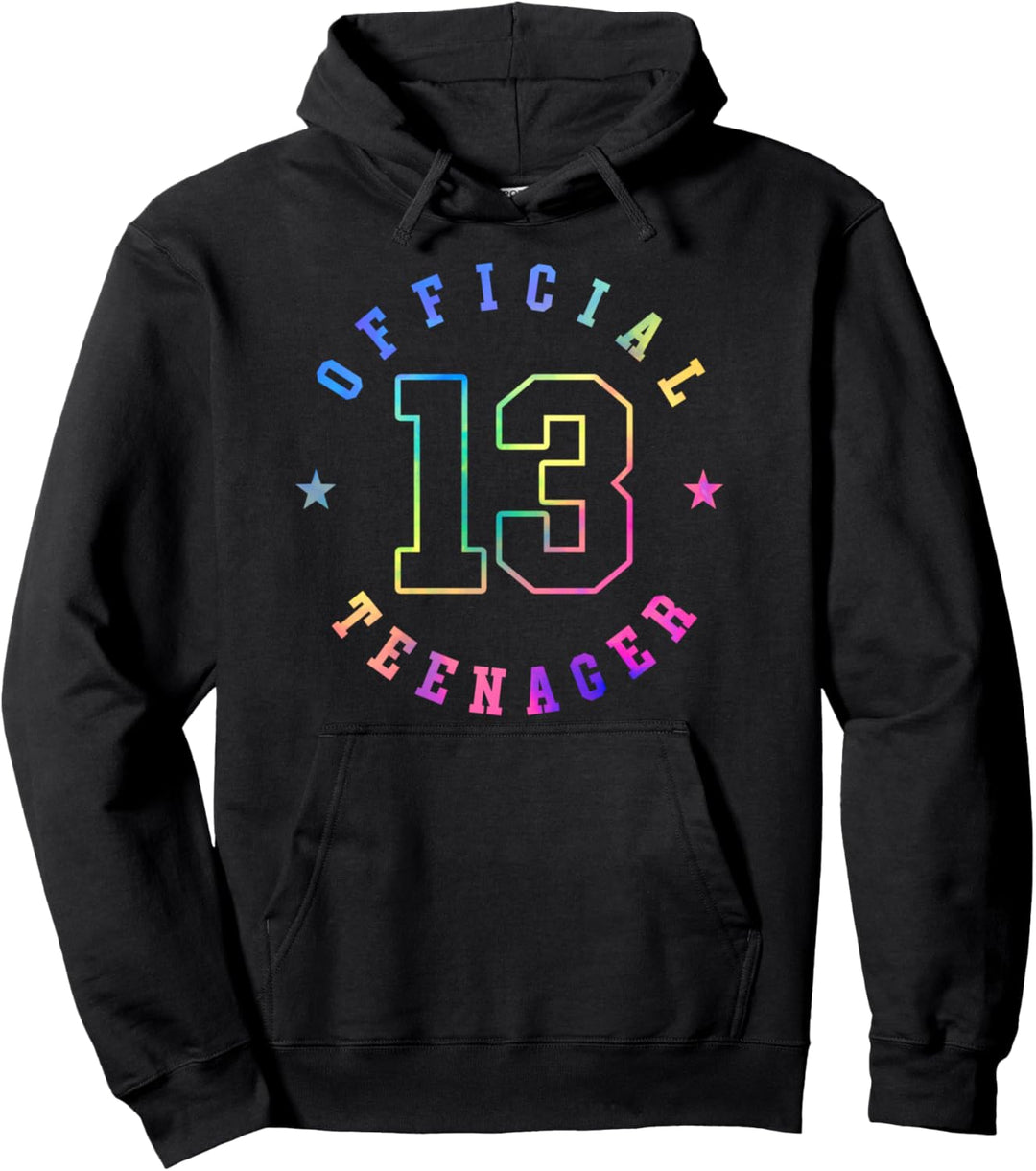 Offizieller Teenager Dreizehn Jahre alt 13. Geburtstag Pullover Hoodie