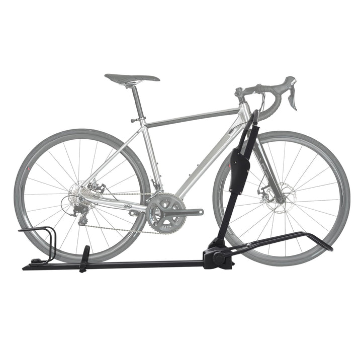 Dach Fahrradträger, 110cm Fahrradrahmenhalter Aluminiumlegierung höhenverstellbar 75-98cm abschliess