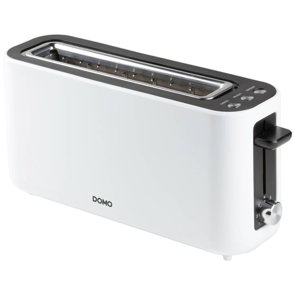 DOMO DO962T Toaster - 2 Toastscheiben - 3 Funktionstasten - 980W