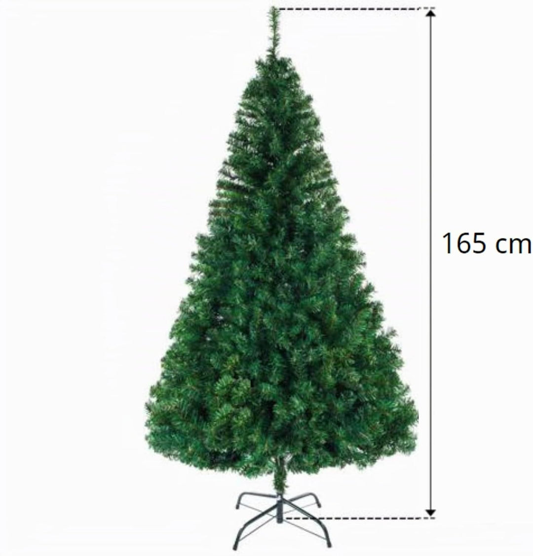 LEADZM 180/210/240cm Künstlicher Weihnachtsbaum, Tannenbaum künstlich mit Metallständer, Christbaum,