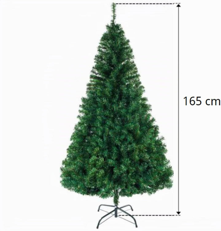 LEADZM 180/210/240cm Künstlicher Weihnachtsbaum, Tannenbaum künstlich mit Metallständer, Christbaum,