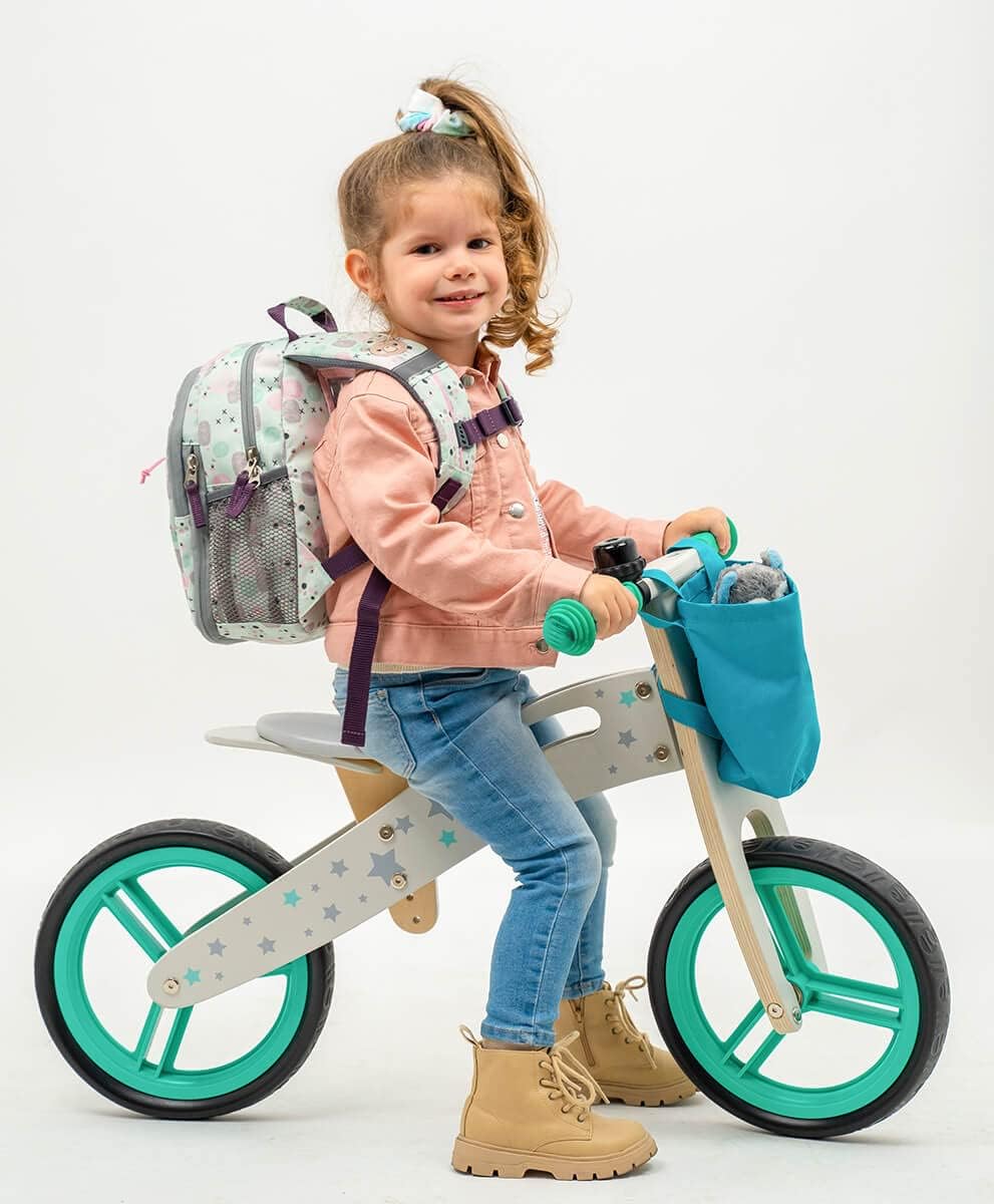 Belmil Kinderrucksack Mädchen für 1-3 Jährige - Super Leichte 260 g/Kindergarten/Krippenrucksack Kin