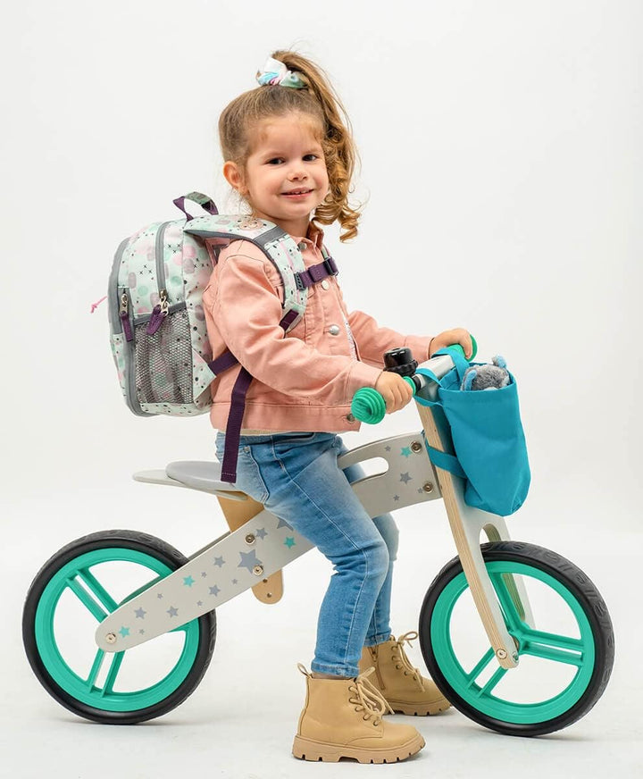 Belmil Kinderrucksack Mädchen für 1-3 Jährige - Super Leichte 260 g/Kindergarten/Krippenrucksack Kin