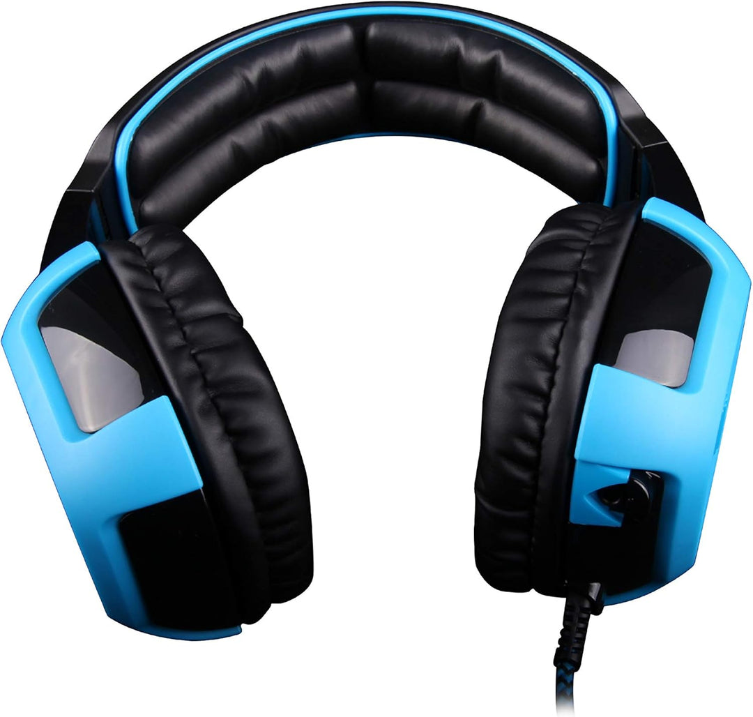 Sades In-Ear-Gaming-Kopfhörer schwarz schwarz/blau SA-906, SA-906