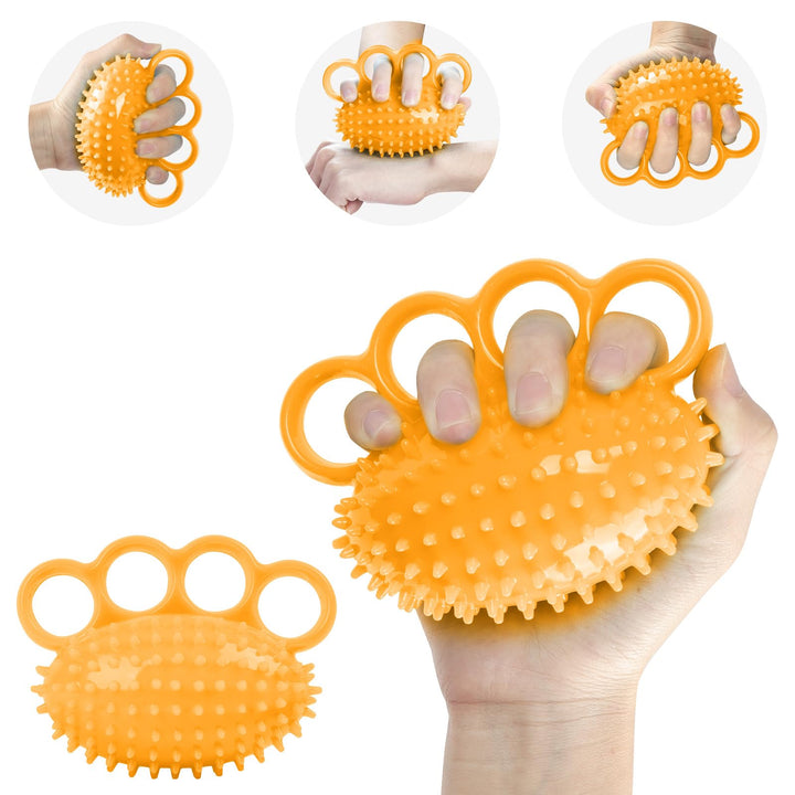 Handübungsball, 2 Stücke Handtrainer Fingertrainer, AntistressBälle, Knetball Für Hände Therapie, Fi