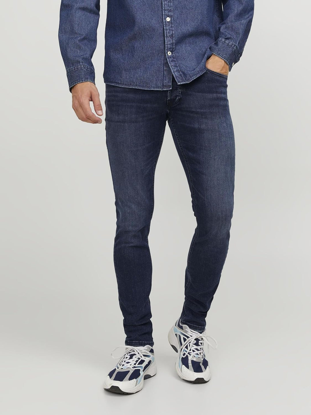 Jack & Jones Herren Jeans Jack & Jones Male Slim Fit Jeans Jjiglenn Jjoriginal Cb 812 Noos Slim Fit