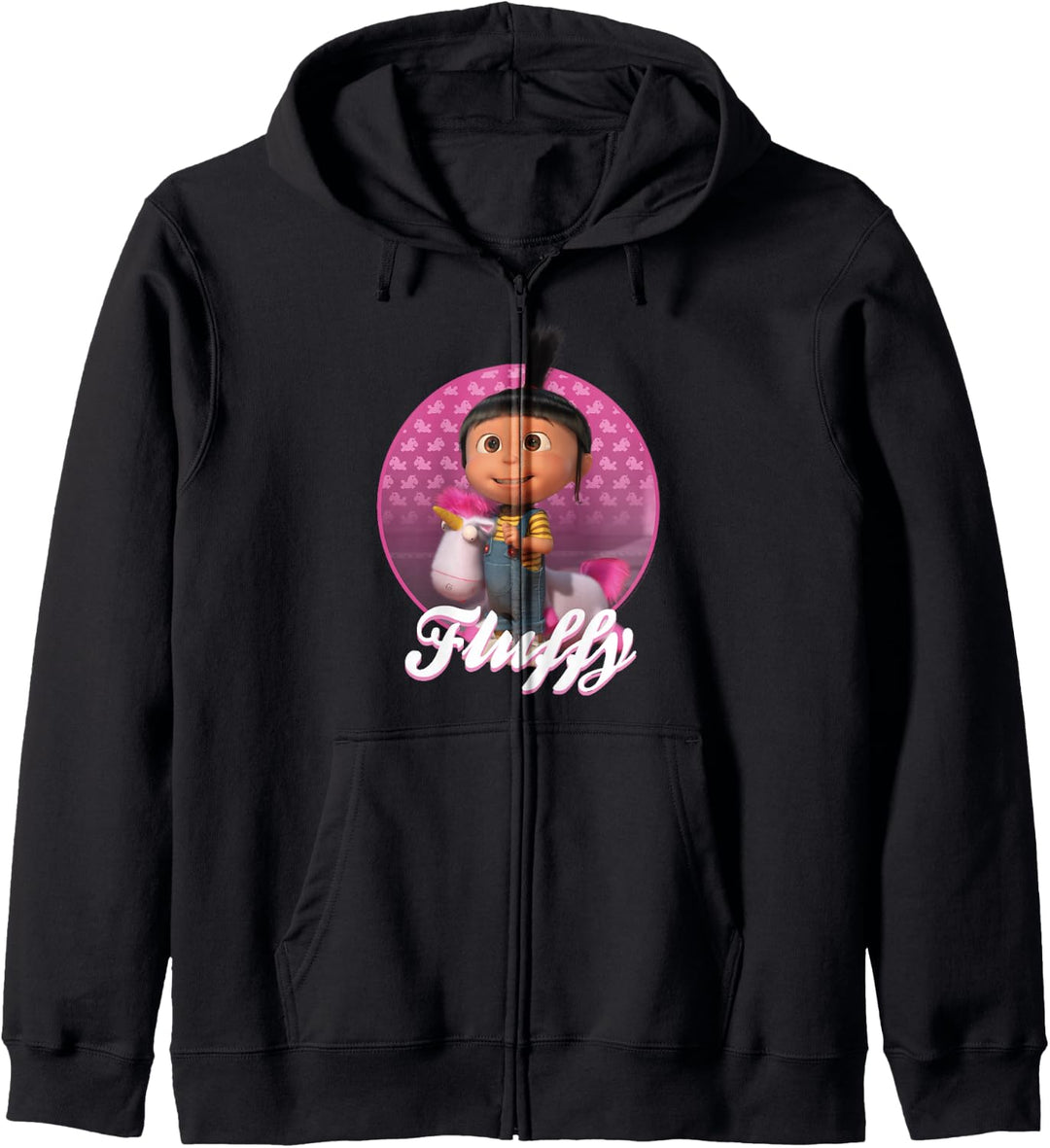 Despicable Me Minions Anges Gru Fluffy C1 Kapuzenjacke