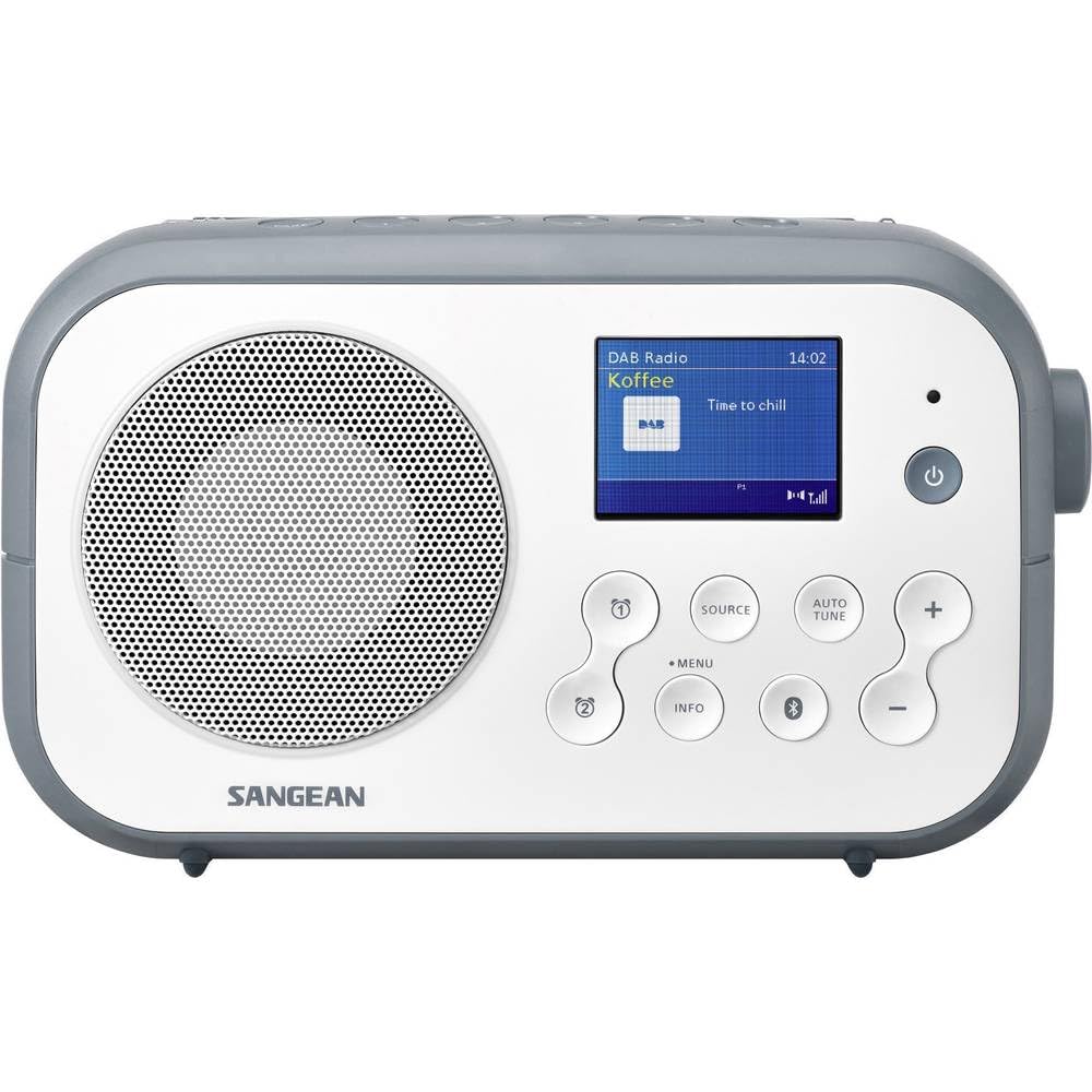 Sangean DPR-42BT tragbares DAB+ Digitalradio (FM-RDS-Tuner, Bluetooth, integrierter Lautsprecher, Ba