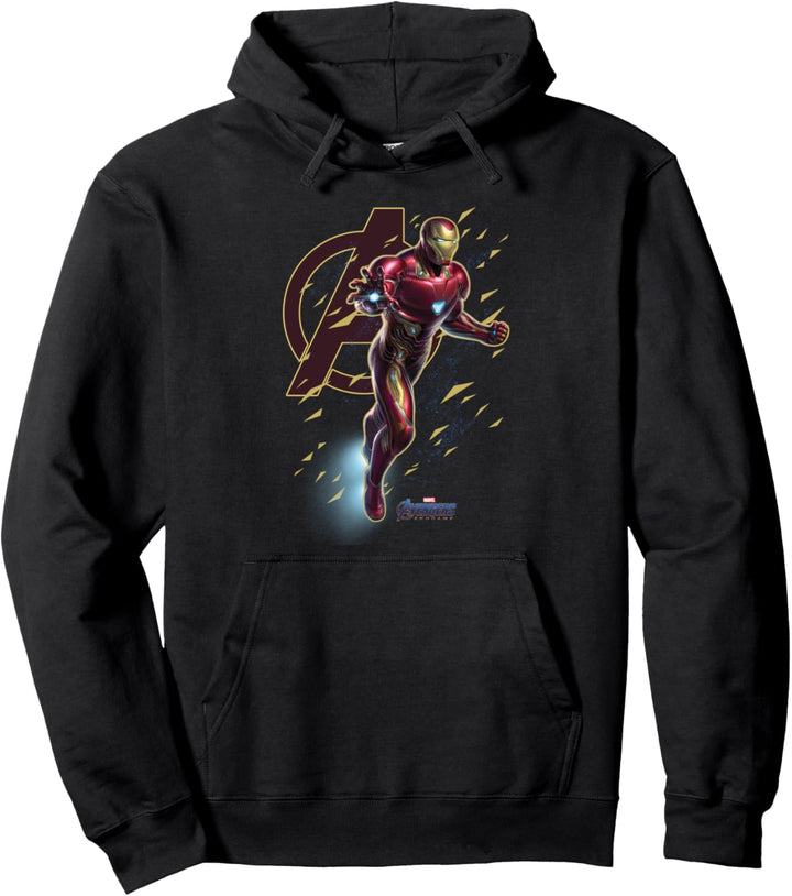 Marvel Avengers: Endgame Iron Man Particle Portrait Pullover Hoodie
