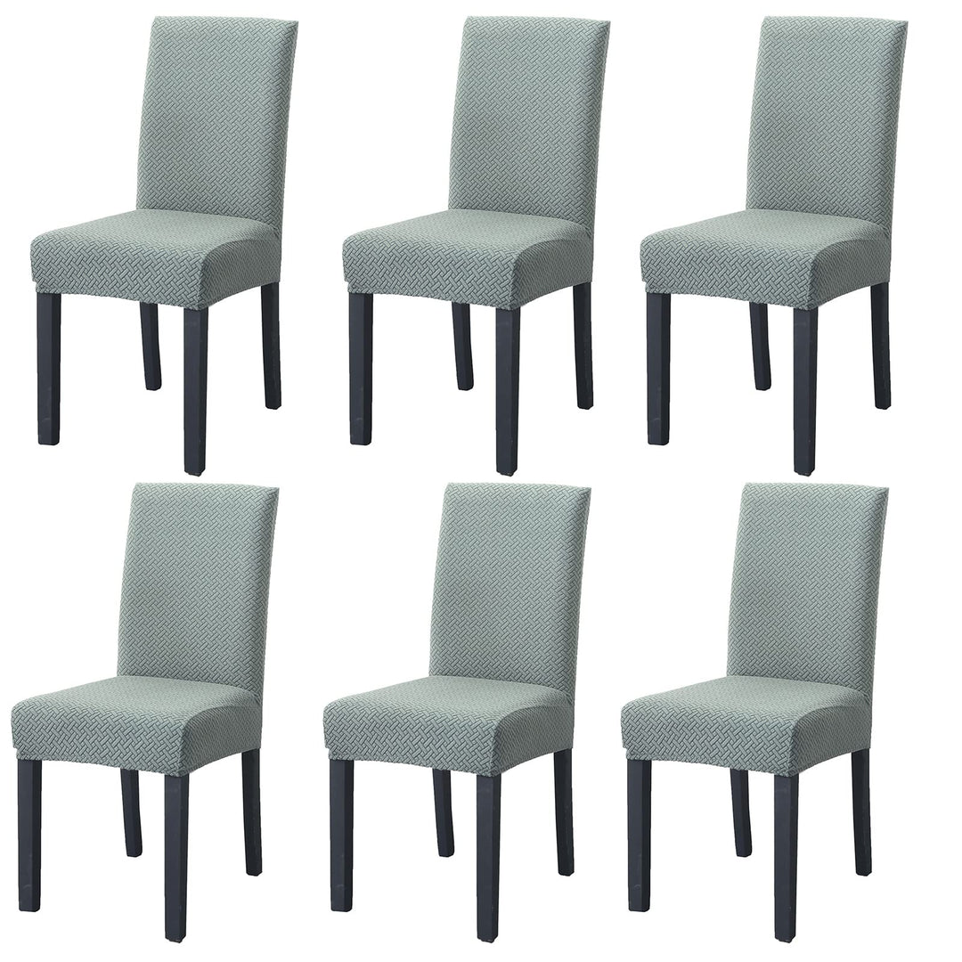 PETCUTE Stuhlhusse stuhlüberzug hussen für stühle Stretch stuhlschleifen Stretch stuhlhussen Grün 6e