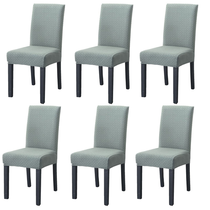 PETCUTE Stuhlhusse stuhlüberzug hussen für stühle Stretch stuhlschleifen Stretch stuhlhussen Grün 6e