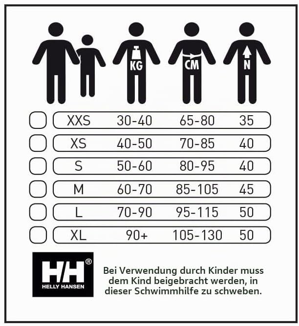 Helly Hansen Unisex Sport II Schwimmweste 40/50 Marineblau, 40/50 Marineblau