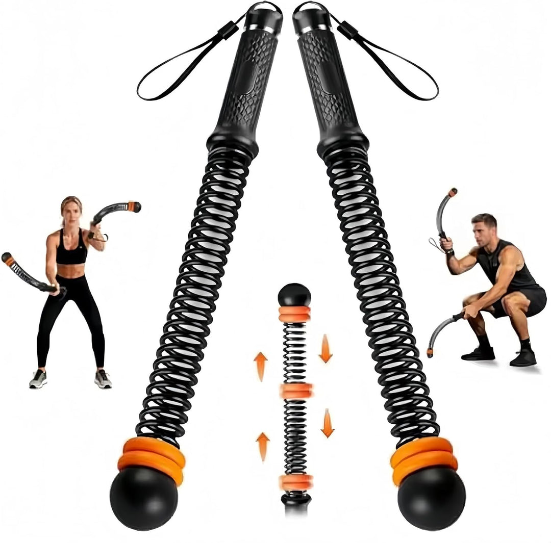 Weighted Battle Rope Ohne Seil,Verstellbare Battle Ropes für Zuhause, leises Seilloses Battle Rope m