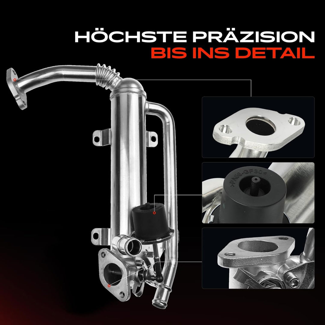 Frankberg AGR-Ventil für Caddy III 2CA 2CB EOS 1F7 Golf 521 1K 5K J-e-t-t-a 1K2 P-a-s-s-a-t 3C 3B 3C